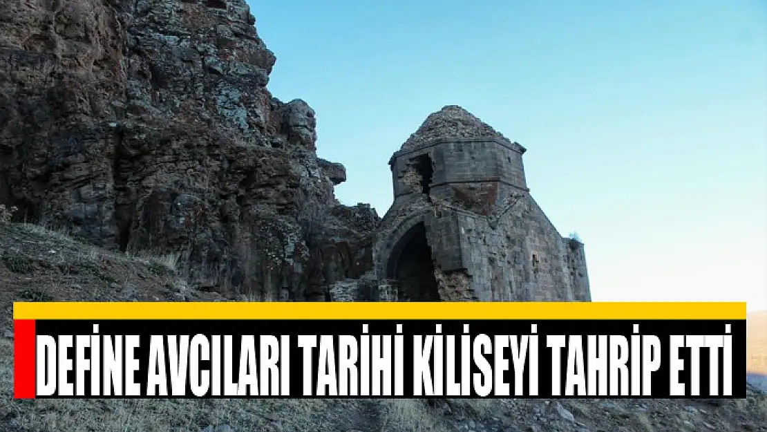 Define avcıları tarihi kiliseyi tahrip etti