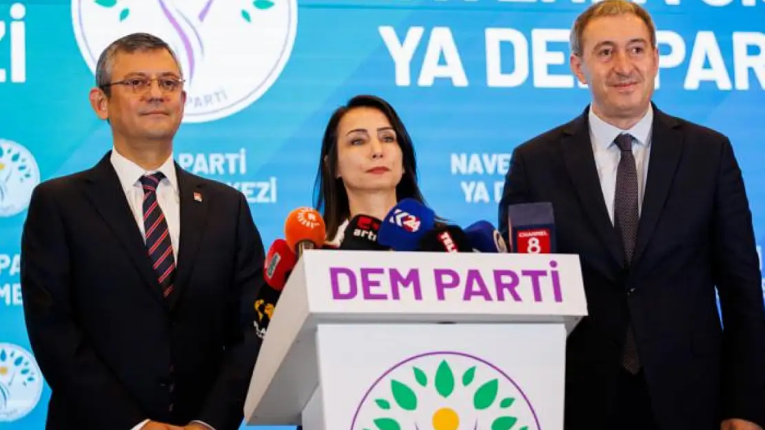 DEM Parti'den CHP ile ittifaka 'yeşil ışık'