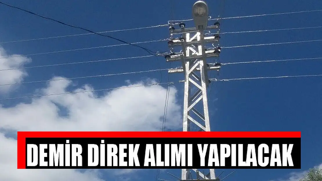 Demir direk alımı yapılacak