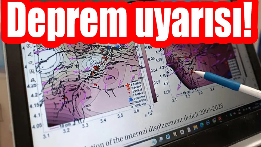 Deprem uyarısı!