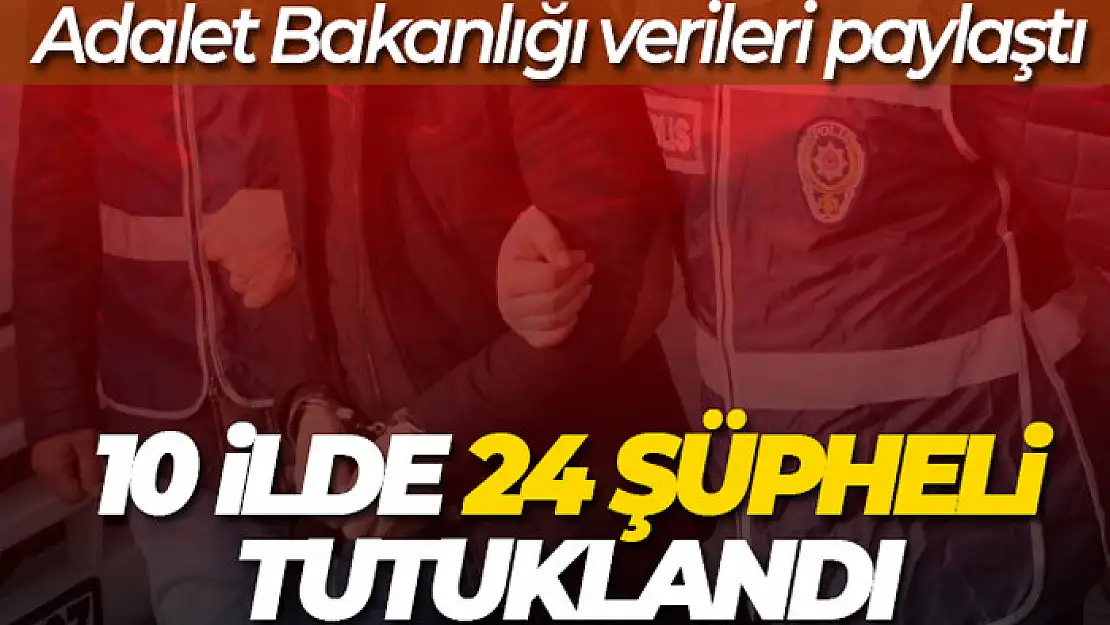 Depremden etkilenen 10 ilde yıkılan binalarla ilgili soruşturmalarda 24 şüpheli tutuklandı