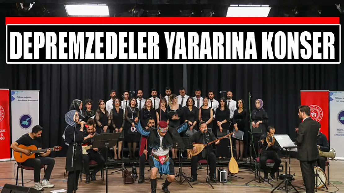 Depremzedeler yararına konser