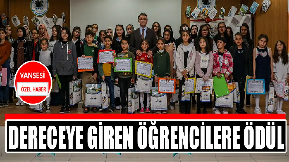 DERECEYE GİREN ÖĞRENCİLERE ÖDÜL