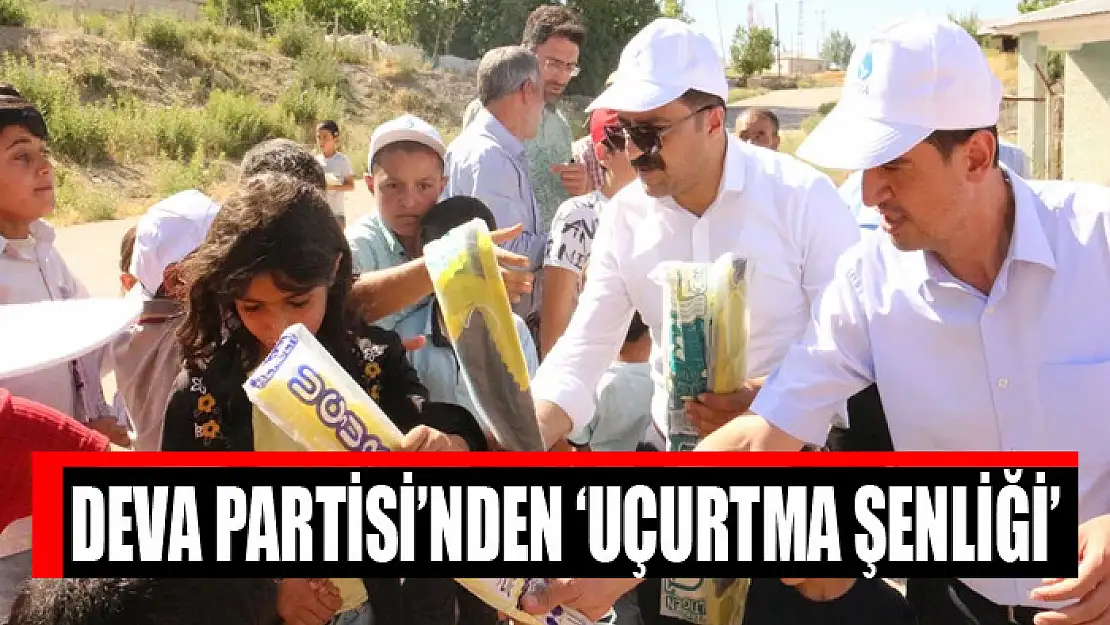 DEVA Partisi'nden 'Uçurtma Şenliği'