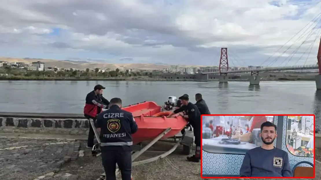 Dicle Nehri'nde kaybolan genci Van polisi ile Van JAK arıyor