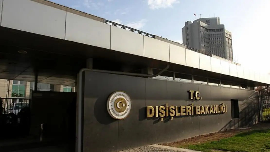 Dışişleri'nden İsrail'e tepki