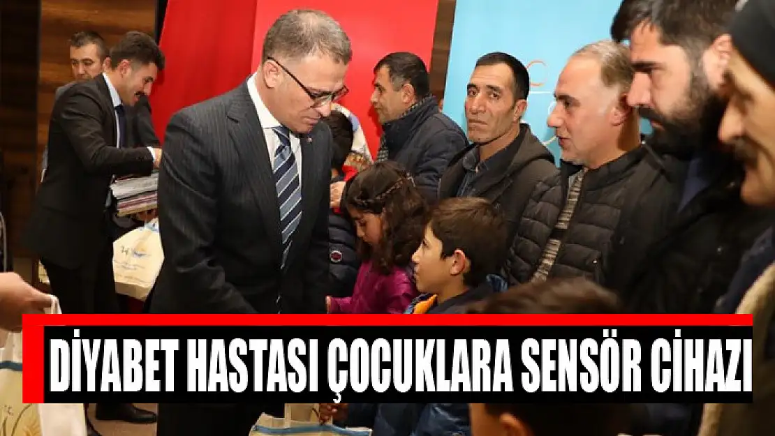 DİYABET HASTASI ÇOCUKLARA SENSÖR CİHAZI