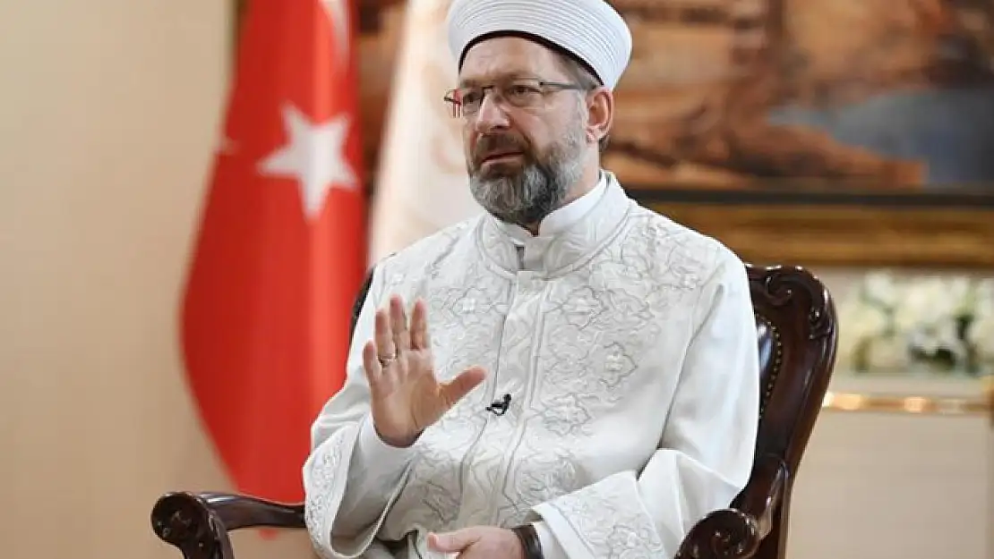 Diyanet İşleri Başkanı Erbaş'tan Mescid-i Aksa baskınına tepki