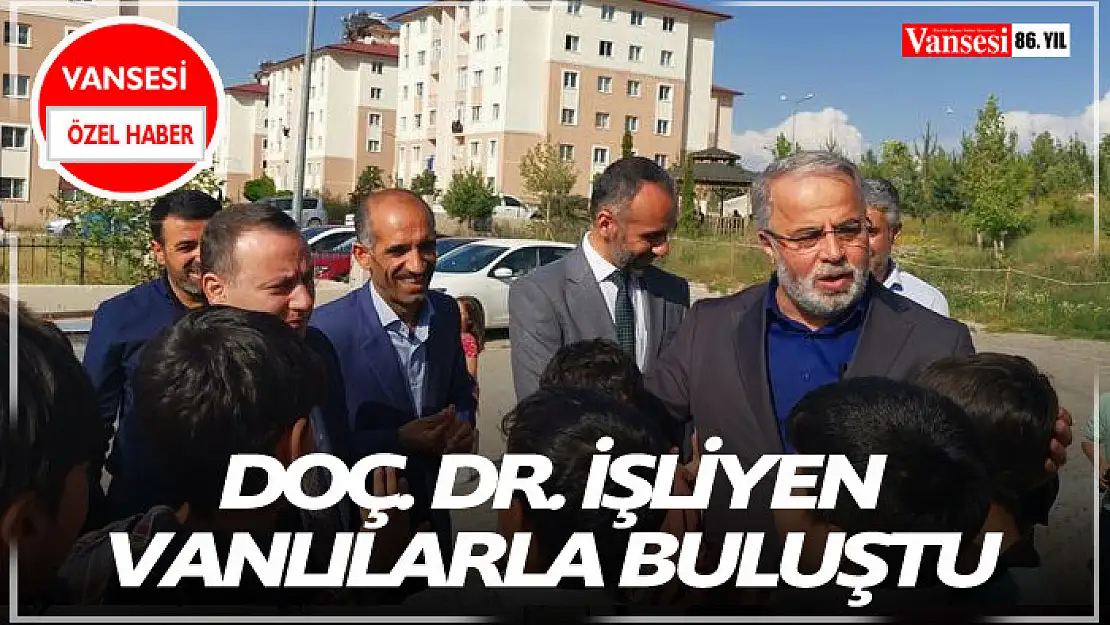 Doç. Dr. İşliyen Vanlılarla Buluştu