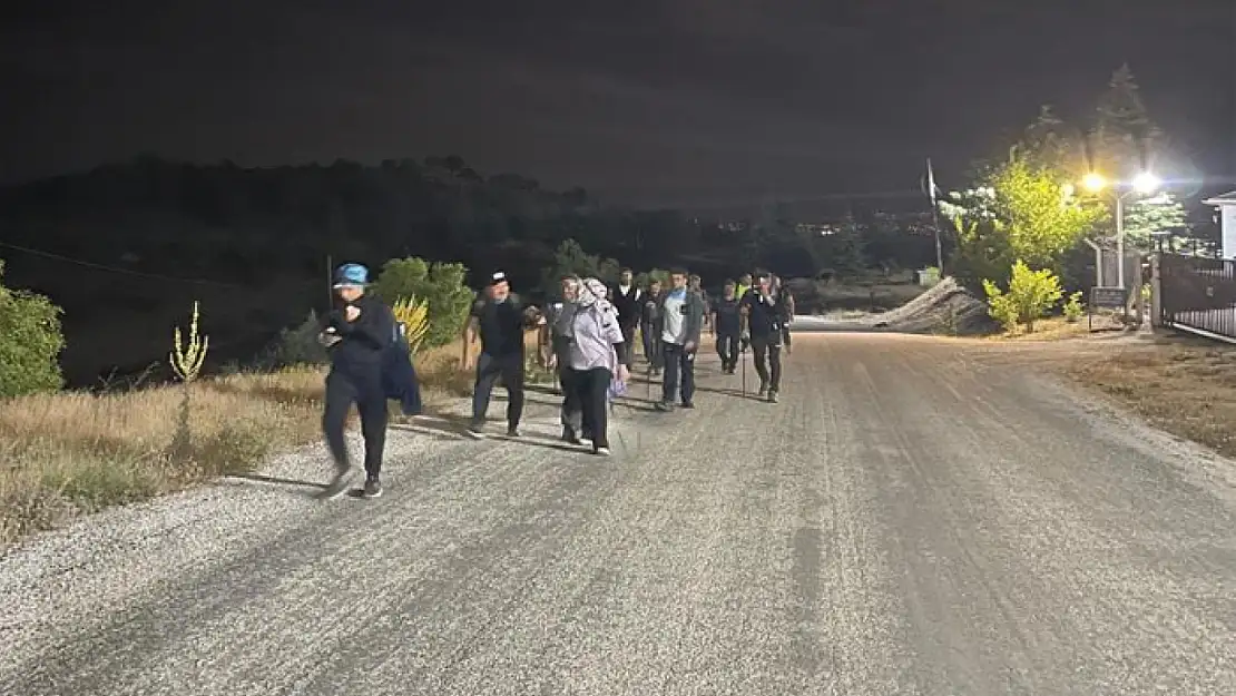 Doğa ve tarihle iç içe gece yürüyüşü