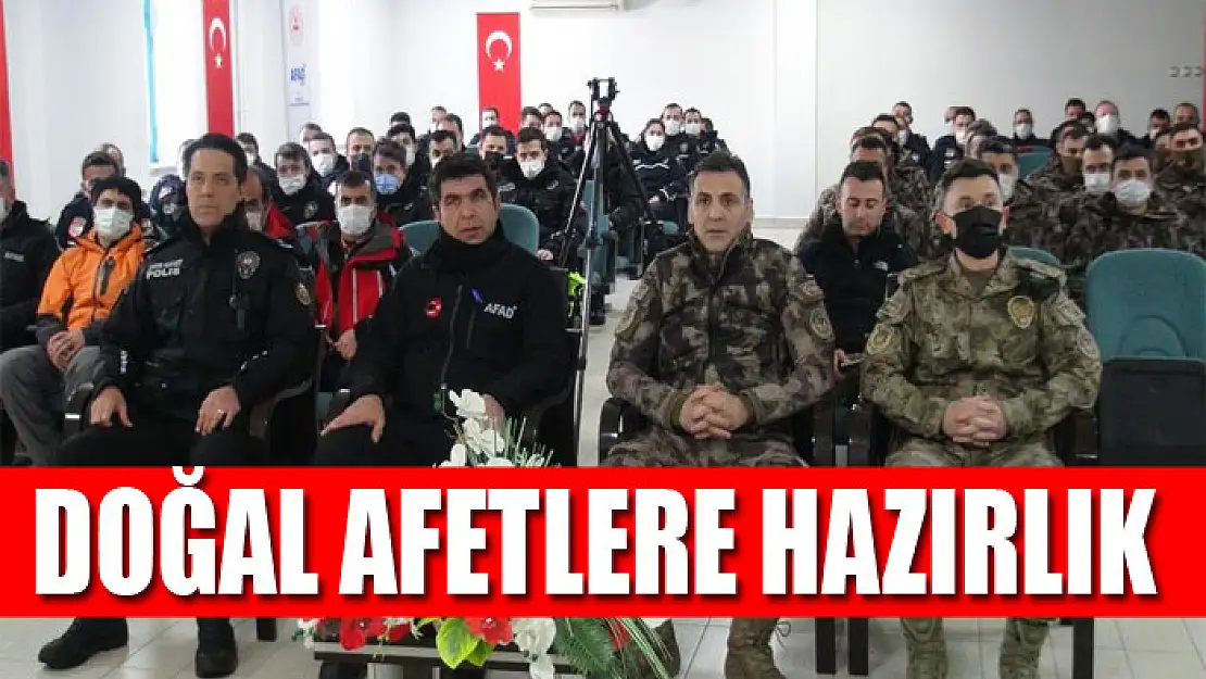 DOĞAL AFETLERE HAZIRLIK