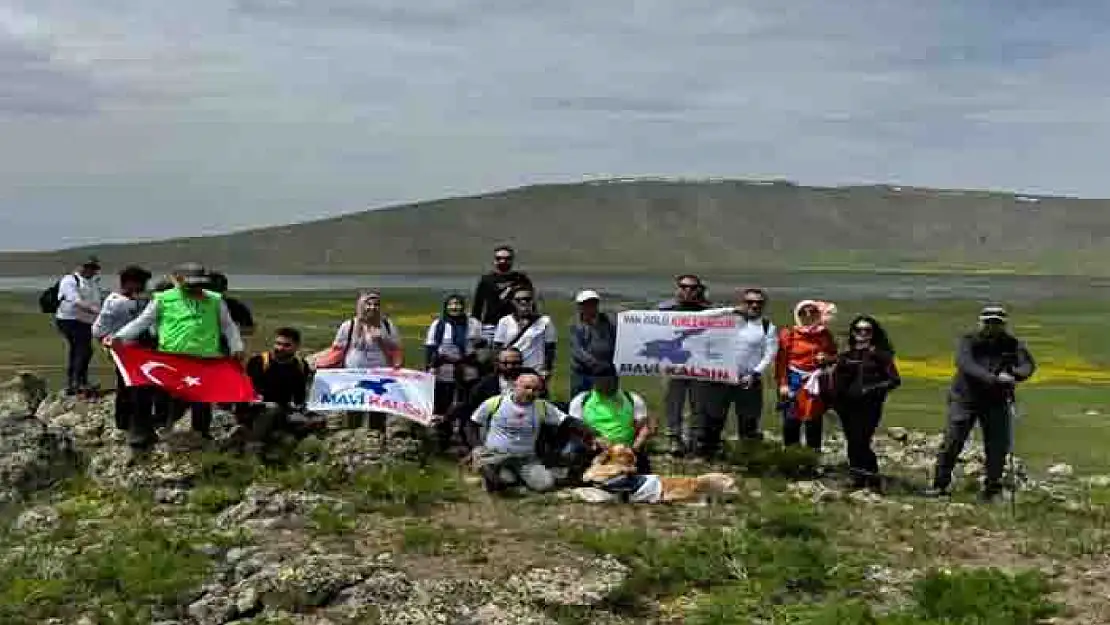 Doğaseverler, Erciş'in gizli cenneti Meydan Yaylası'nda buluştu