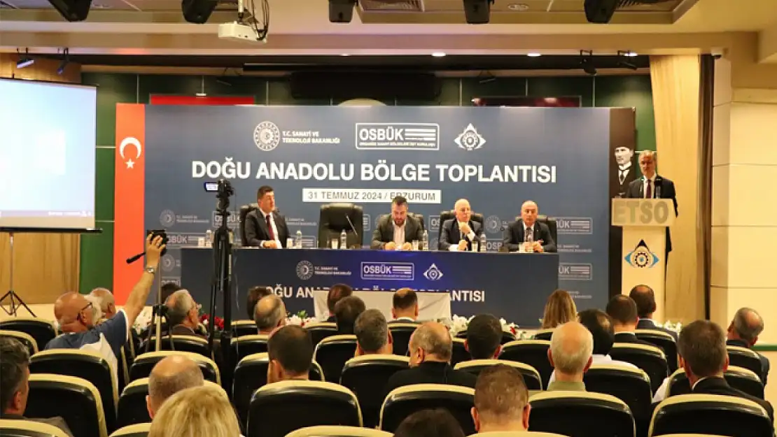 Doğu Anadolu Bölgesi OSB'lerle kalkınacak