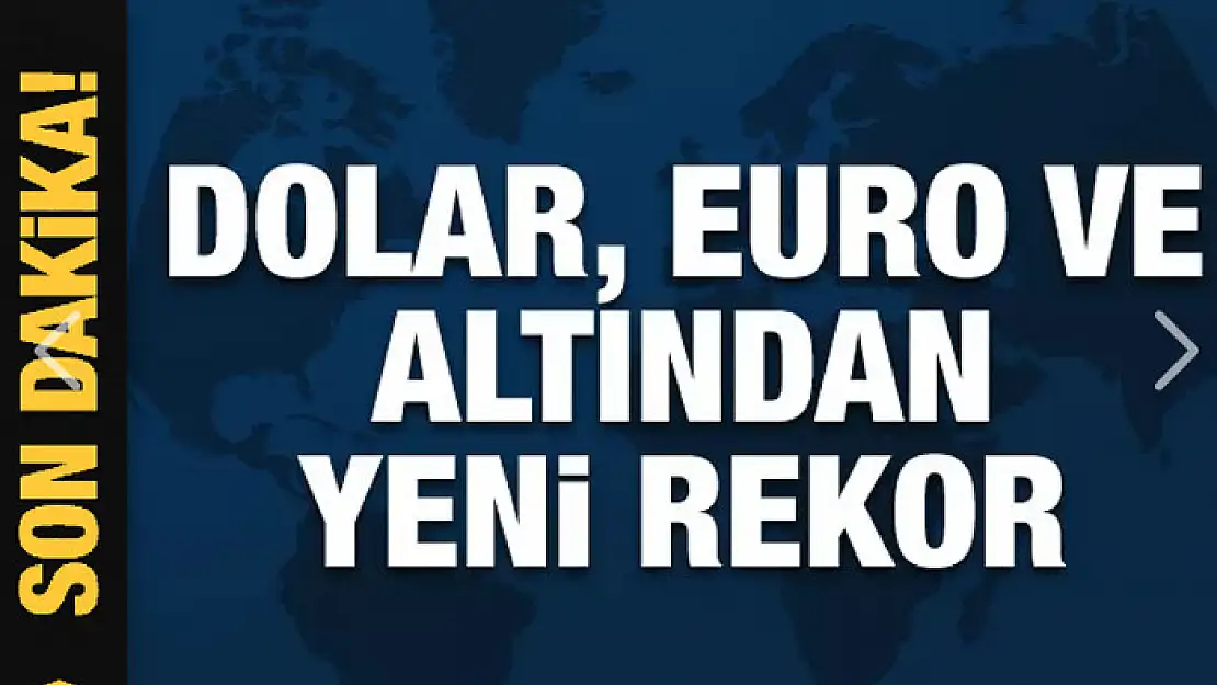 Dolar ve Euro'da yeni rekorlar