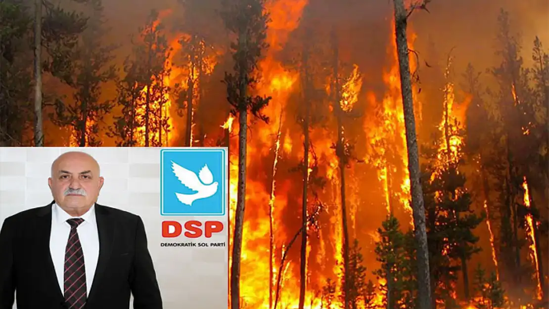 DSP İl Başkanı Çuyrak: Yeşil vatanı korumak hepimizin görevi