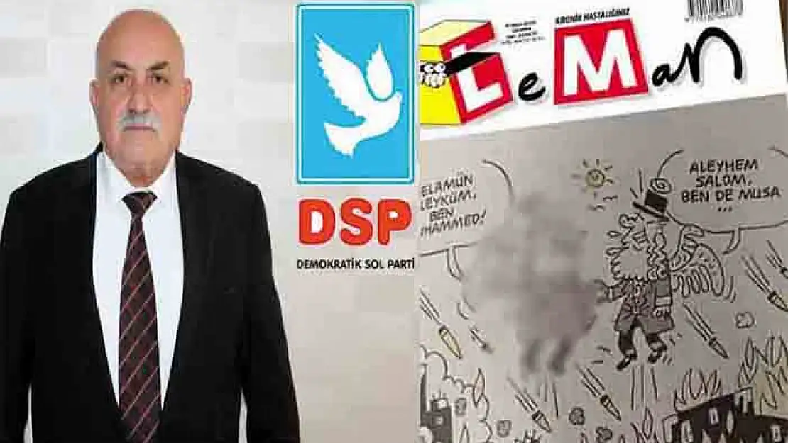 DSP'li Çuyrak'tan karikatür tepkisi…