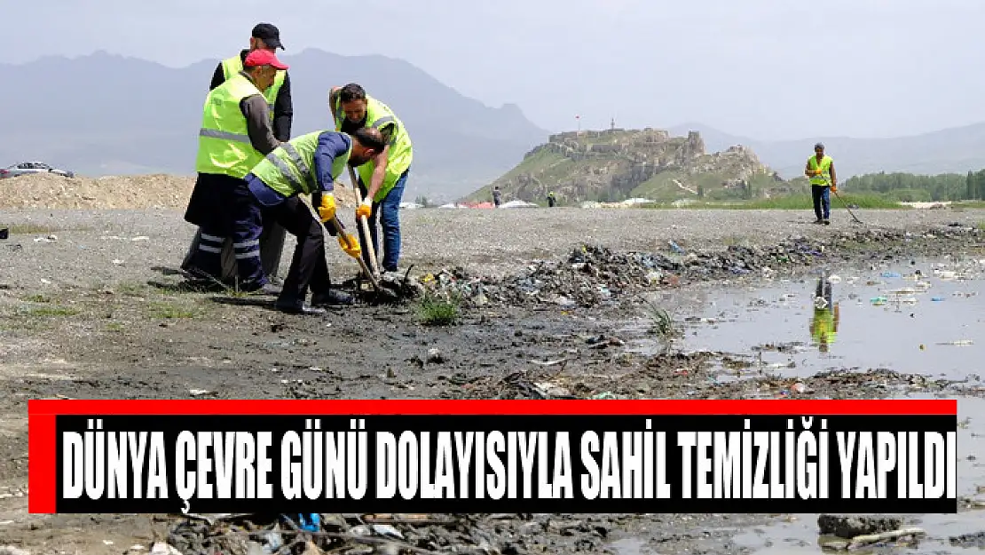 Dünya Çevre Günü dolayısıyla sahil temizliği yapıldı