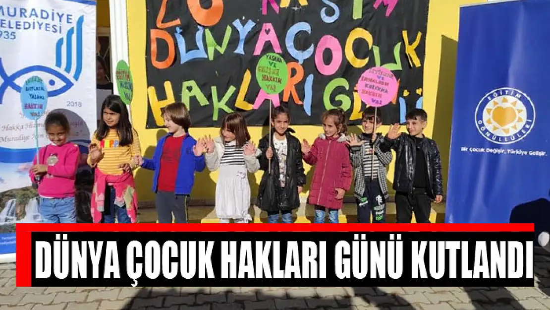 Dünya Çocuk Hakları Günü kutlandı