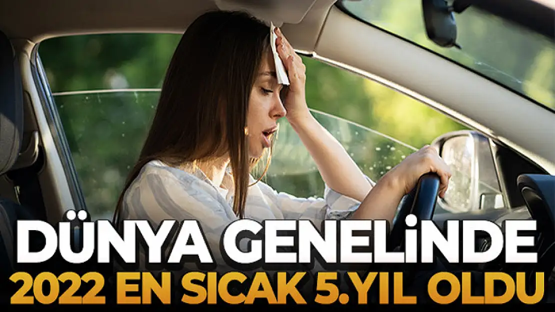 Dünya genelinde 2022 en sıcak 5. yıl oldu