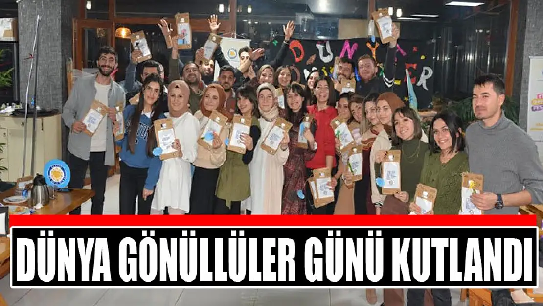 Dünya Gönüllüler Günü kutlandı