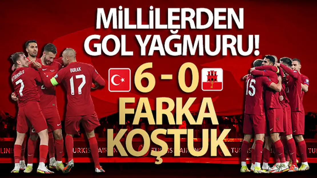 Dünya Kupası Avrupa Elemeleri: Türkiye: 6 - Cebelitarık: 0