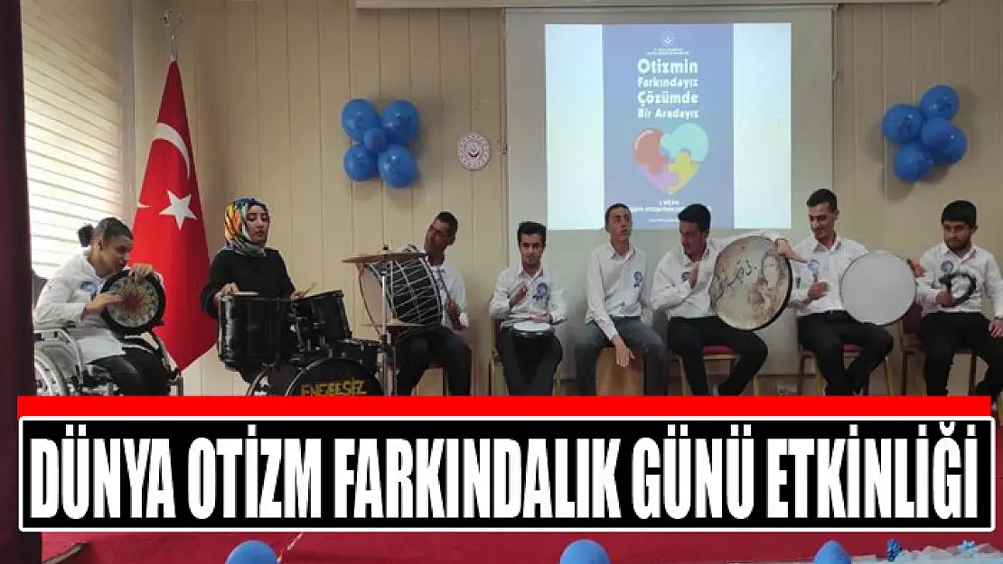 Dünya Otizm Farkındalık Günü etkinliği