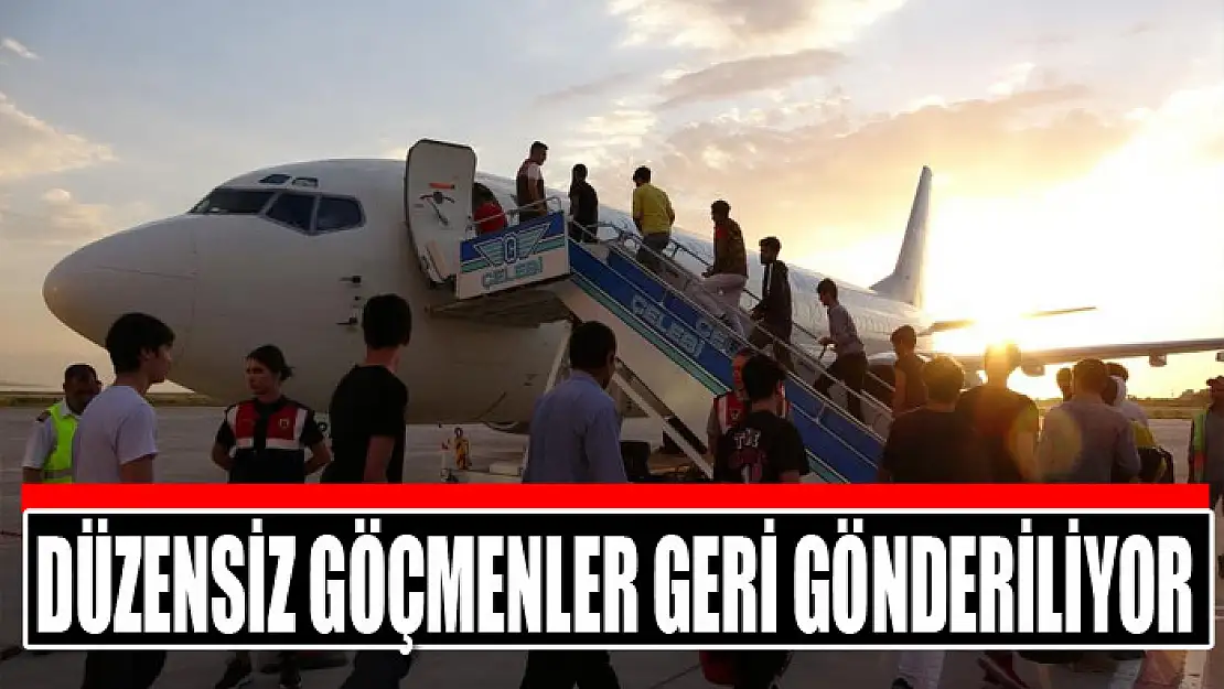 Düzensiz göçmenler geri gönderiliyor