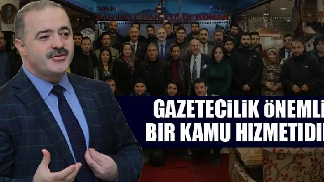 Başkan Özgökçe'nin '10 Ocak Çalışan Gazeteciler Günü' Mesajı