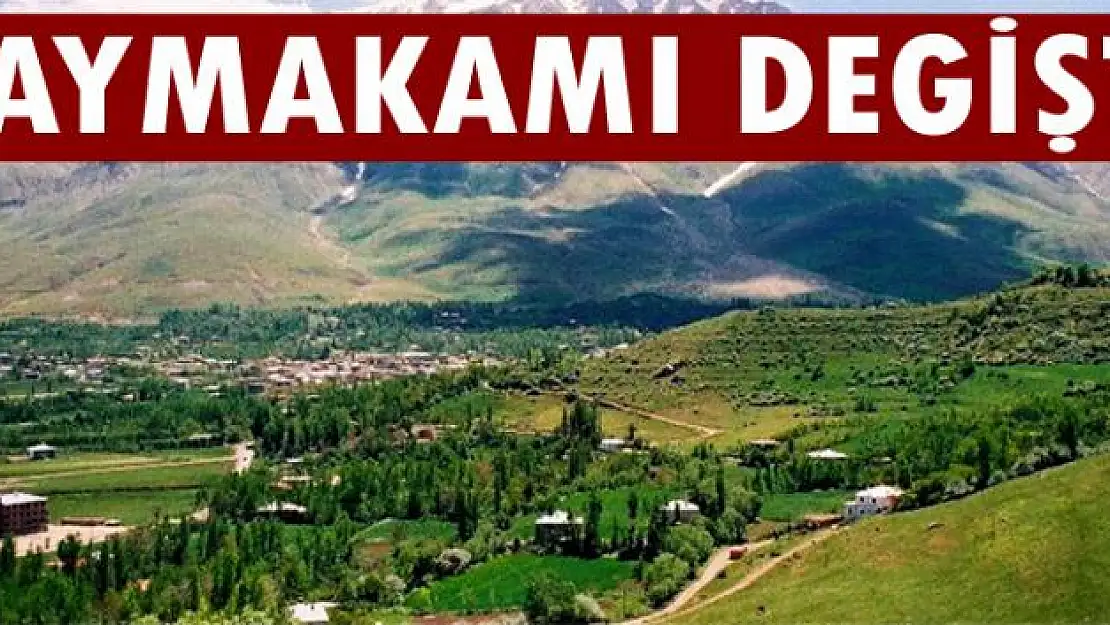 Gevaş Kaymakamlığına Çınar atandı