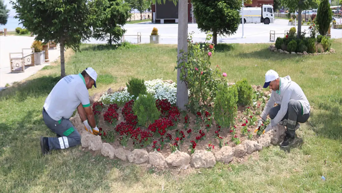 Edremit rengarenk çiçeklerle donatılacak