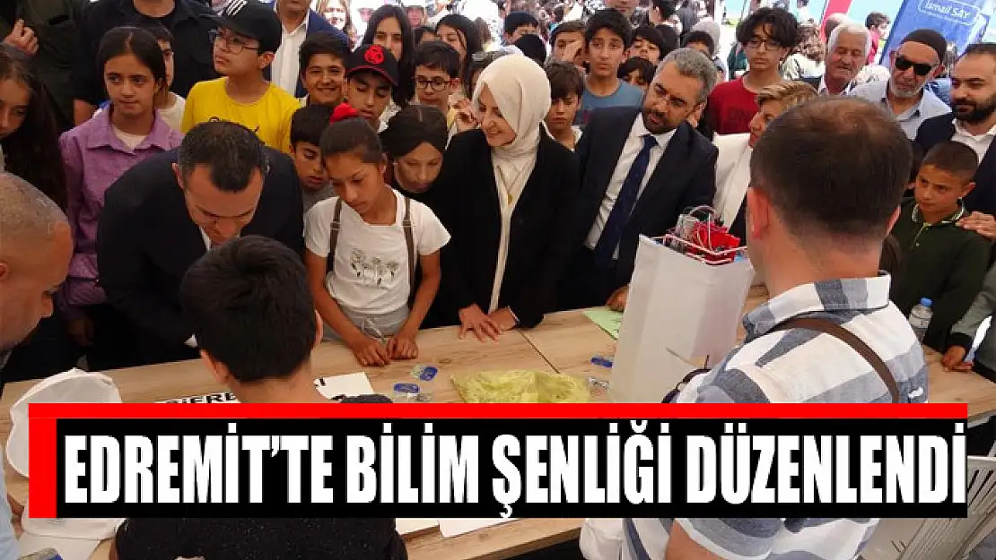 Edremit'te bilim şenliği düzenlendi