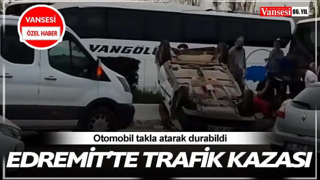 Edremit'te trafik kazası