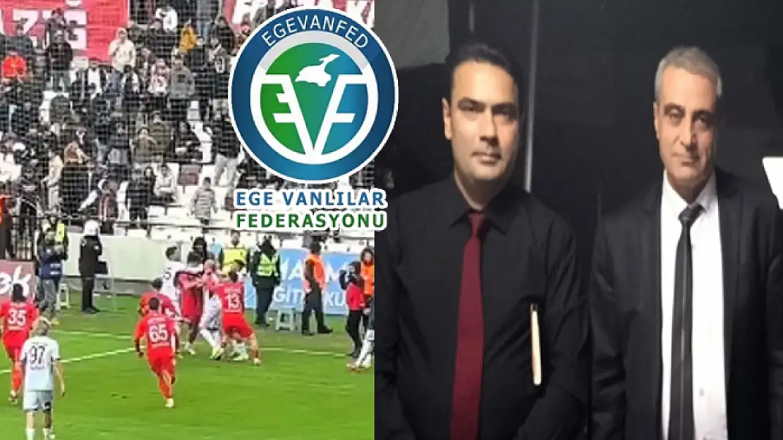 Ege Vanlılar Federasyonundan Vanspor'a yapılan saldırıya sert tepki