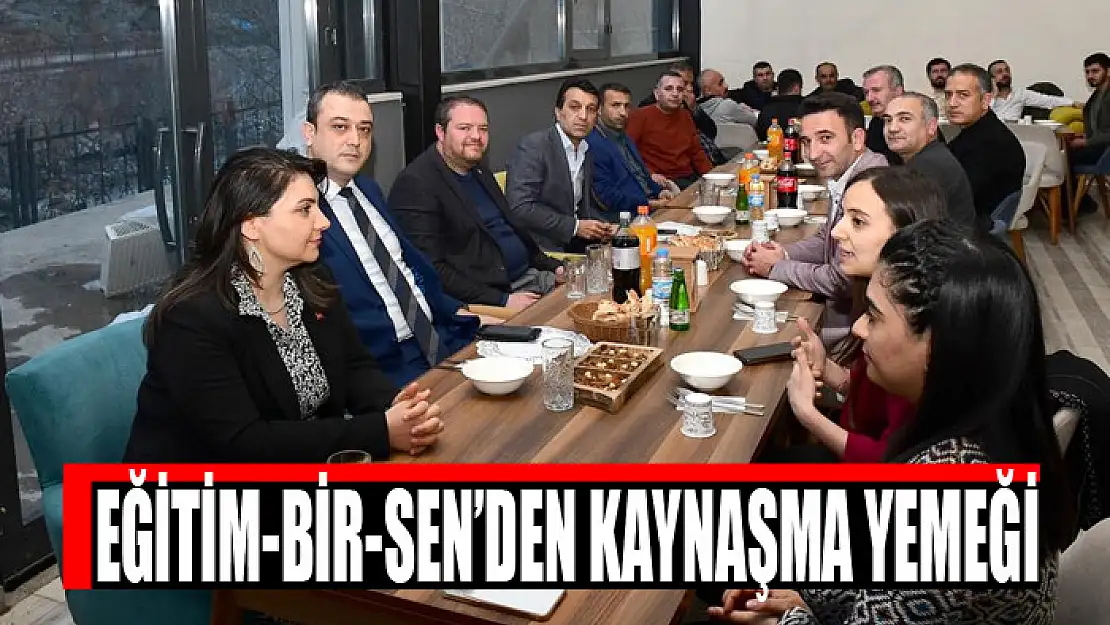 Eğitim-Bir-Sen'den kaynaşma yemeği