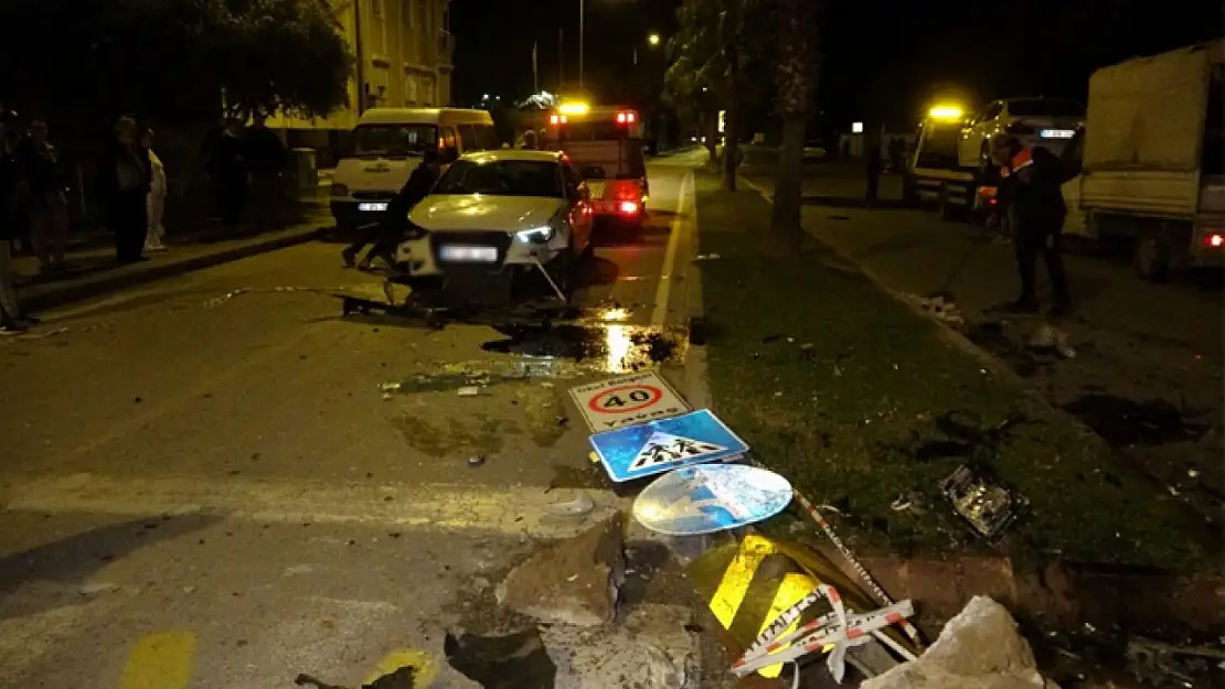 Ehliyetsiz sürücü dehşet saçtı