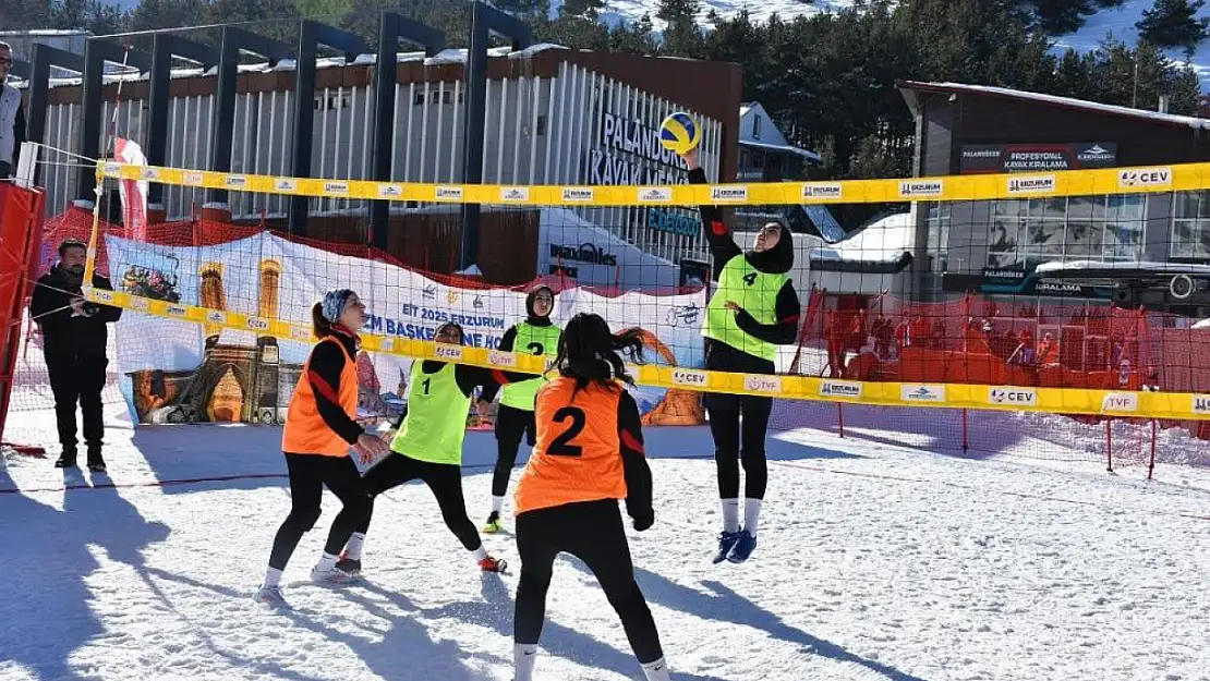 EİT 2025'te kar voleybolu heyecanı