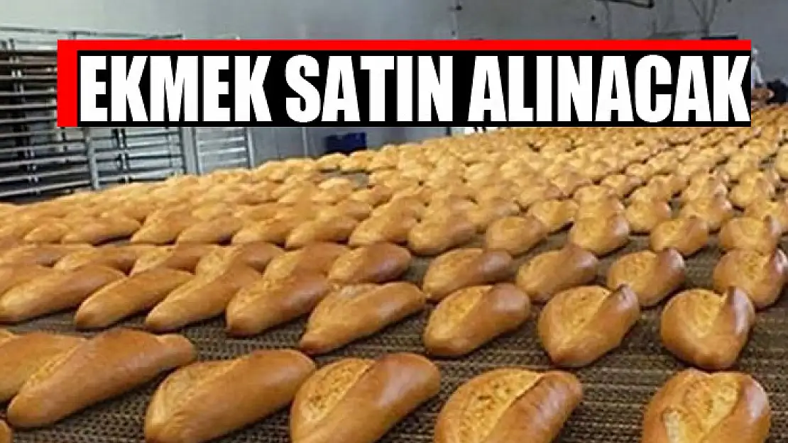 Ekmek satın alınacak