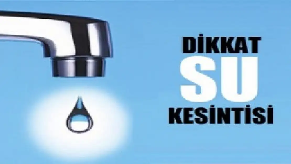 6 GÜN SU AKMAYACAK