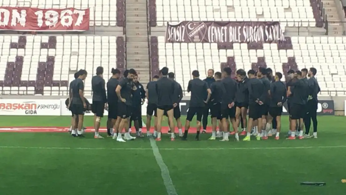 Elazığspor, Vanspor maçına hazırlanıyor
