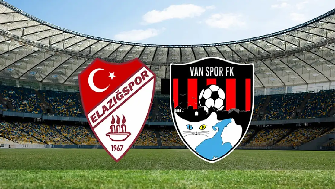 Elazığspor, Vanspor maçını canlı izle