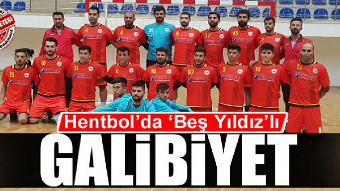 Hentbol'da 'Beş Yıldız'lı galibiyet 