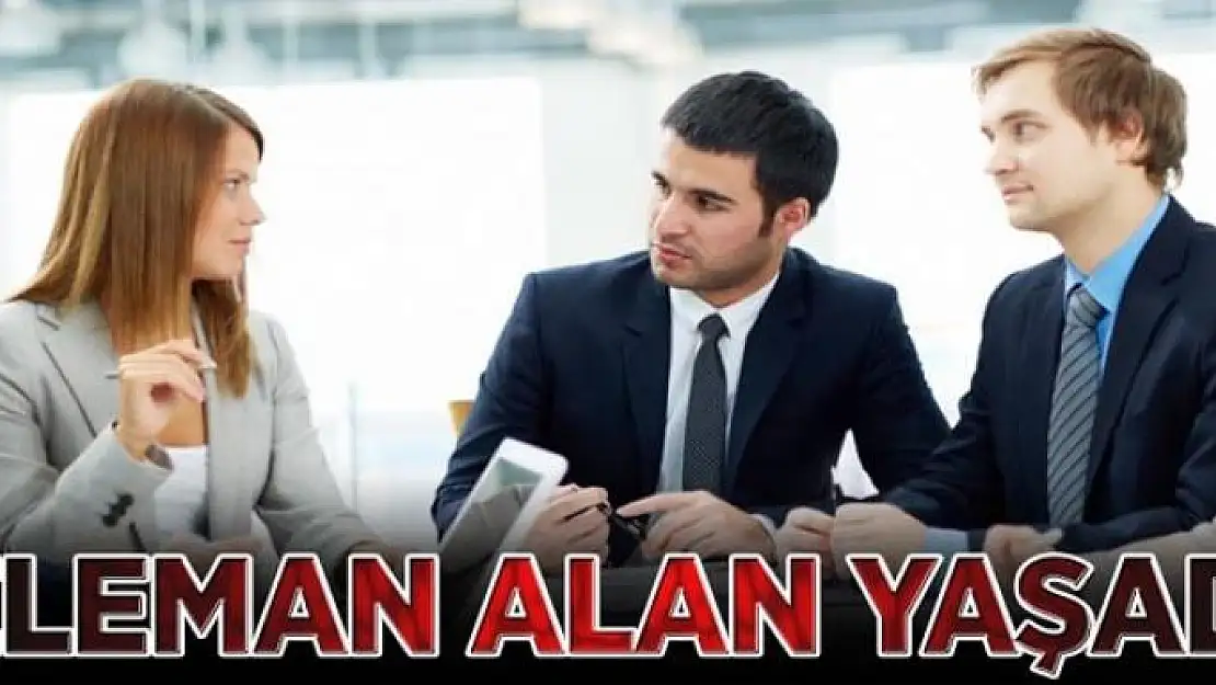 Eleman alan yaşadı 