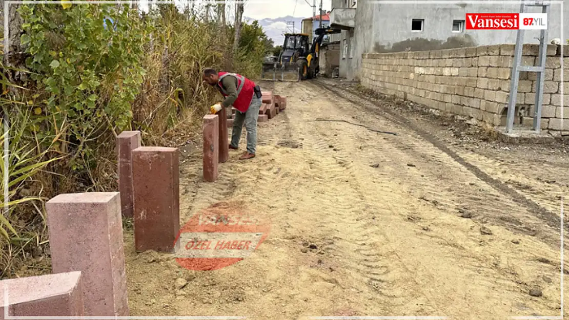 Eminpaşa Mahallesinde çalışmalar sürüyor