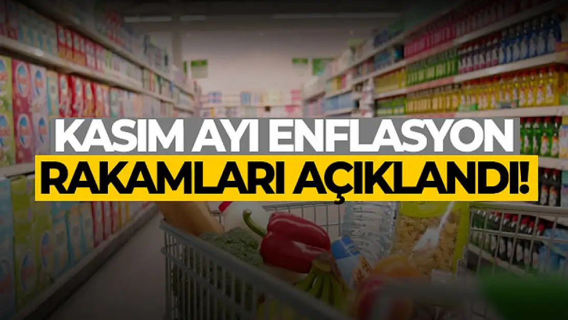 Enflasyon rakamları açıklandı