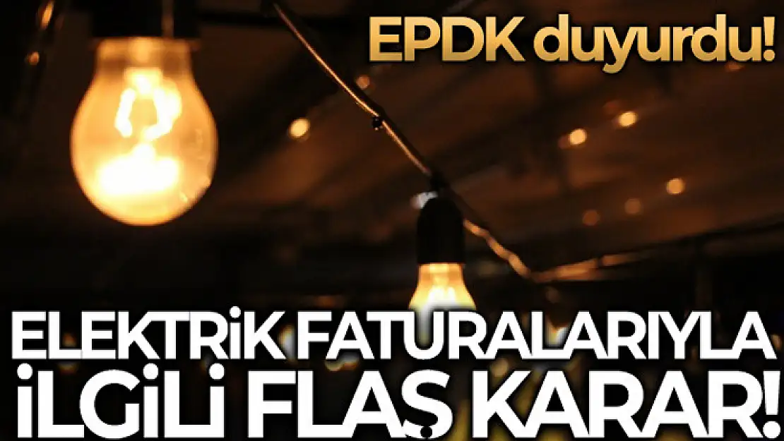 EPDK, enerji hammaddelerindeki maliyet artışının faturalara yansıtılmasının engellenmesini hedefliyor