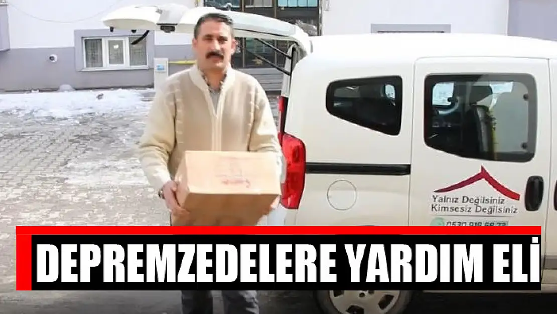 Erciş Belediyesi'nden depremzedelere yardım eli