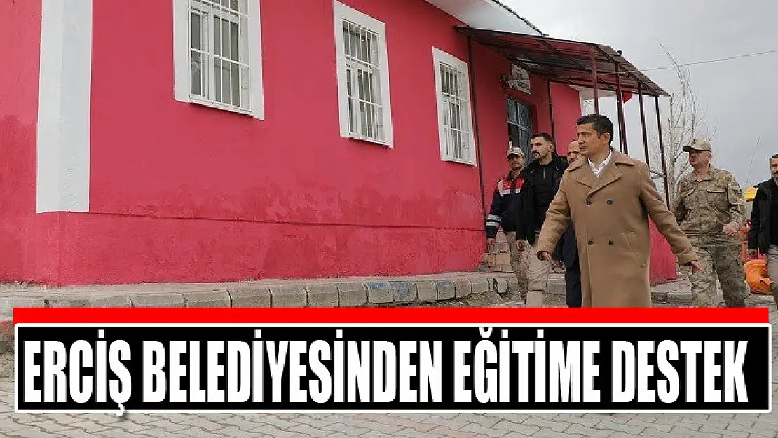 Erciş Belediyesinden eğitime destek