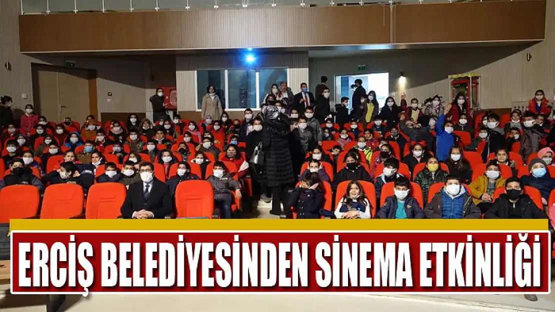 Erciş Belediyesinden sinema etkinliği