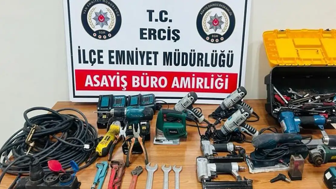 Erciş'te uyuşturucu ve hırsızlık operasyonu