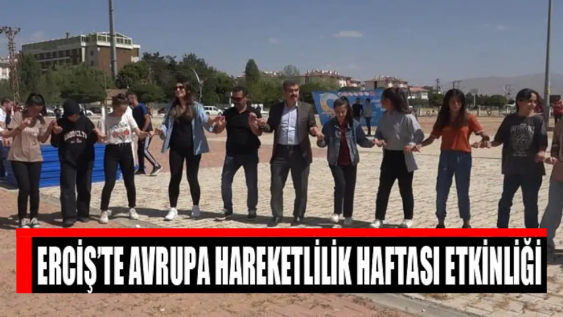 Erciş'te Avrupa Hareketlilik Haftası etkinliği